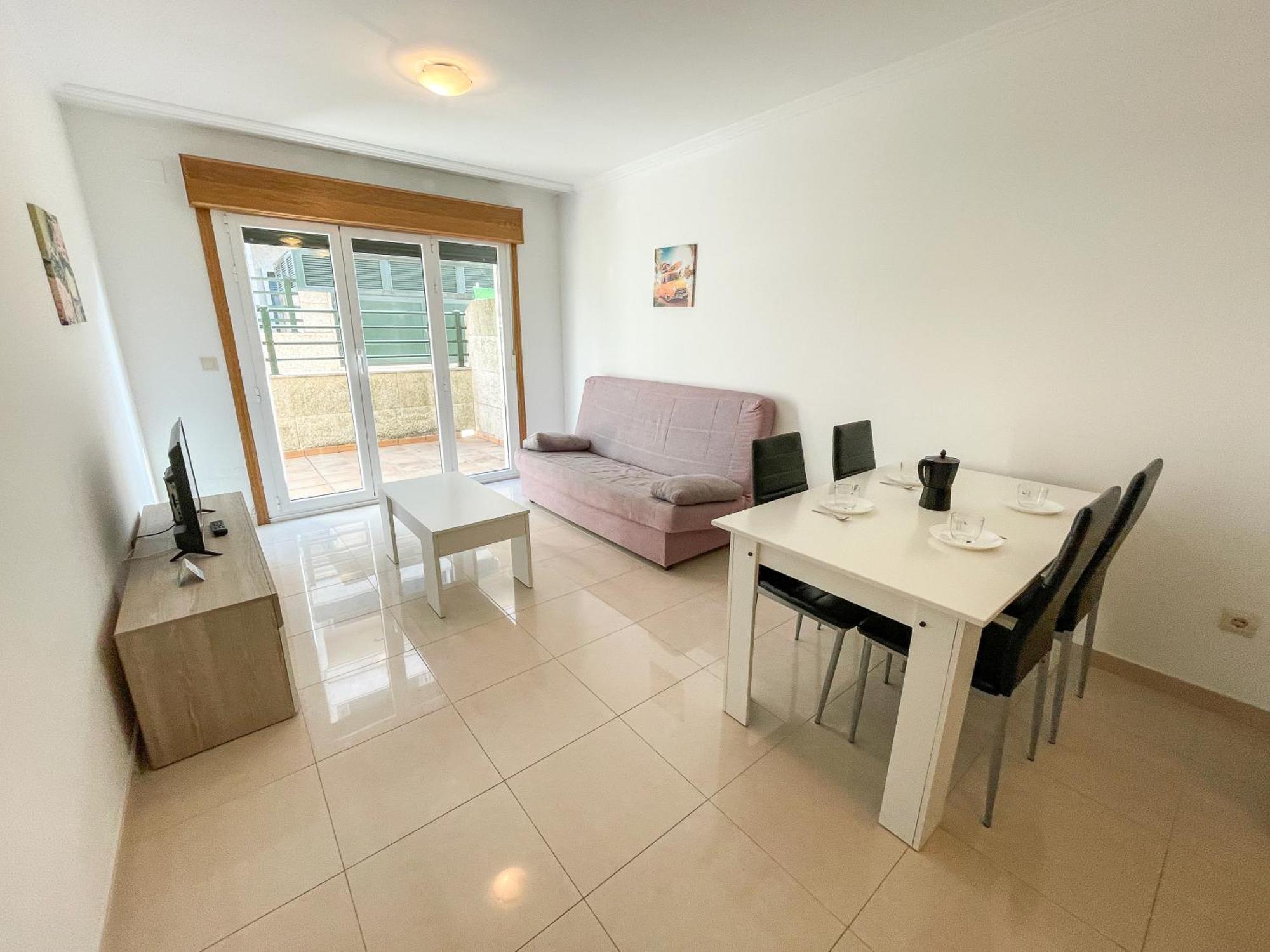 Apartamentos Playa De La Lanzada 3000 A Revolta Buitenkant foto
